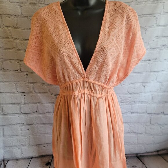 Miken Juniors Tie Back Dress Swimsuit Cover up - Picture 1 of 6